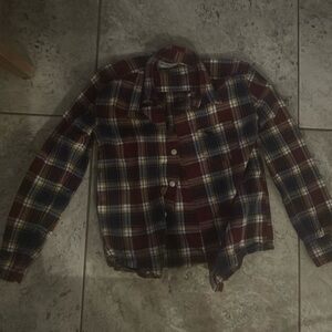 Boys 7/8 Abercrombie Kids Plaid Button down - gorgeous!
